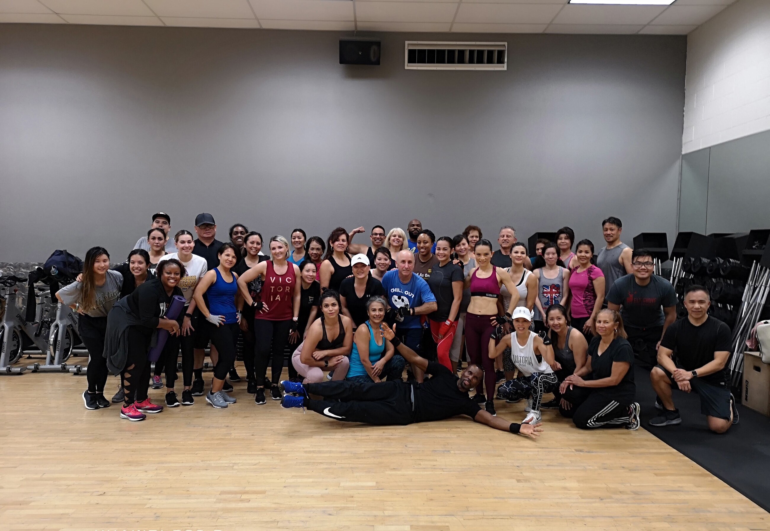 Stay Fit For Life client training in the gym